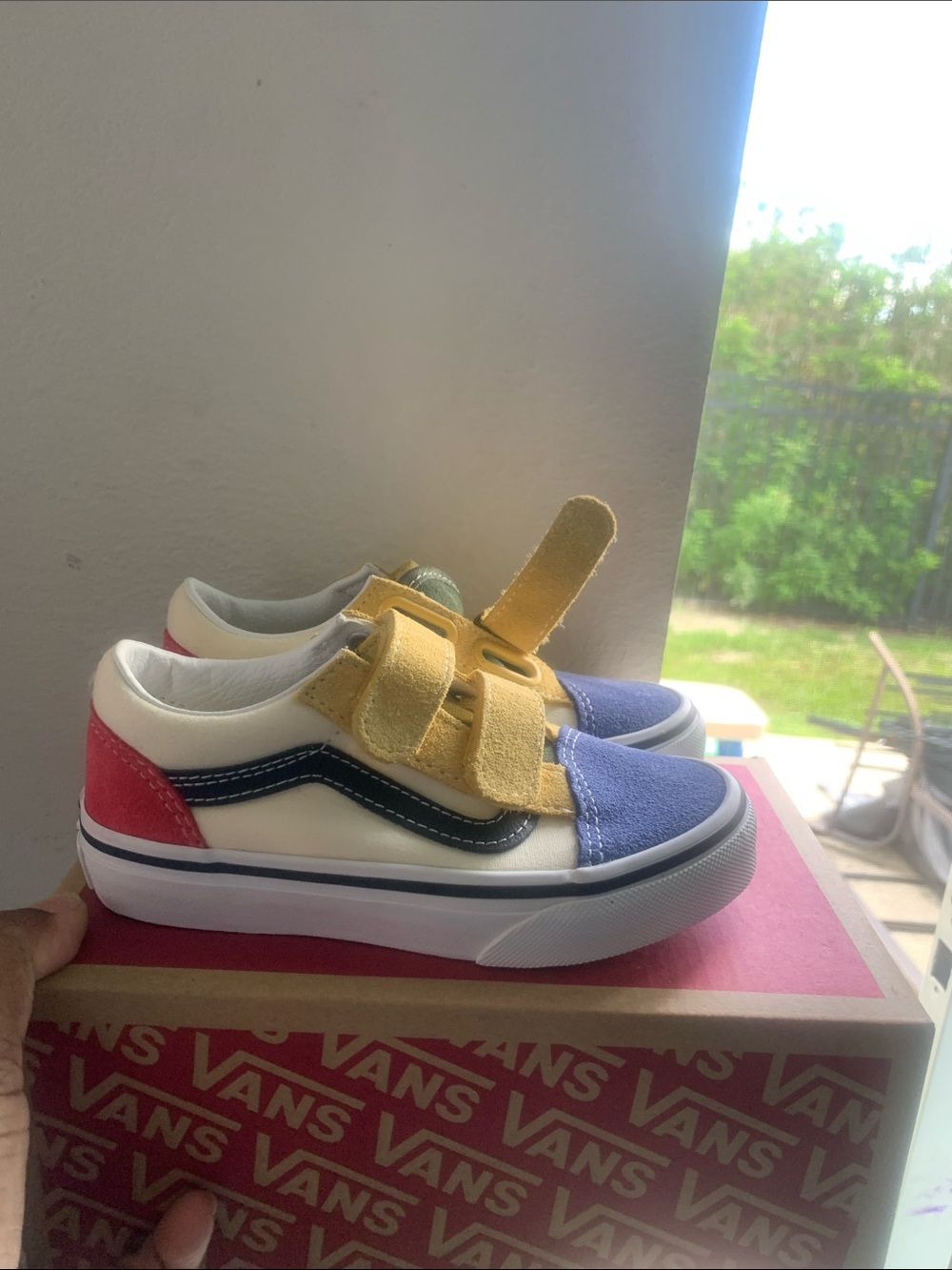 Vans Kids Multi-Color  Low Top Sneakers